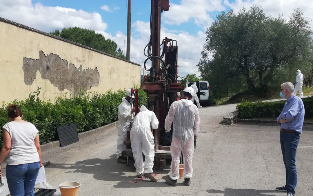 Piano di caratterizzazione dei terreni – Nuovo collettamento rete fognaria agglomerato Strada in Chianti