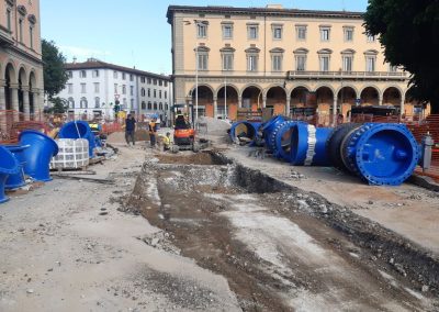 Lavori di sostituzione rete idrica Viale Lavagnini Viale Matteotti-Firenze