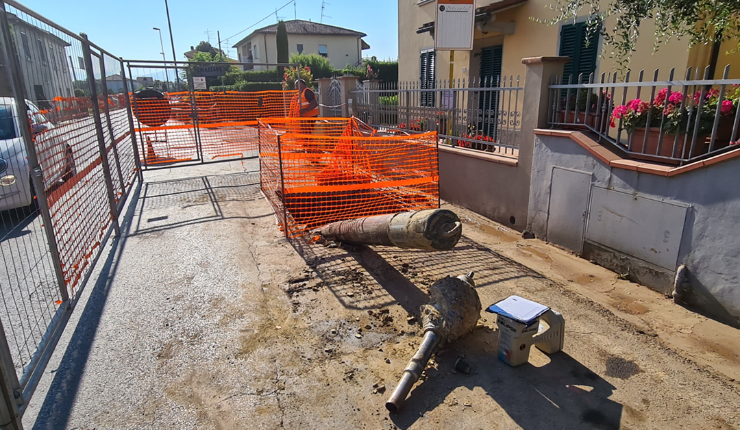 Collettore fognario e sostituzione condotta idrica Nespolo – Chiazzano – Querce